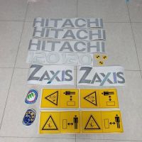 สติ๊กเกอร์ ฮิตาชิ Hitachi ZX120-1/ZX120-6 ติดรอบคัน งานนำเข้าเกรดA อะไหล่รถขุด อะไหล่ แม็คโคร แบคโฮ อะไหล่รถขุด