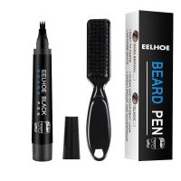 Beard Filler Pen Beard Enhancer Brush Beard Coloring Shaping Pen Waterproof Hair Pencil Long Lasting Eyebrow Mustache Repair