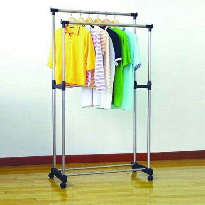 Double Pole Hanger stainless steel | Lazada PH