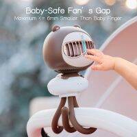 แบบพกพา USB น่ารักหมีประเภท Fan - Baby Friendly Bladeless Protection,พัดลมขาตั้งกล้องปรับความเร็วได้4ระดับ