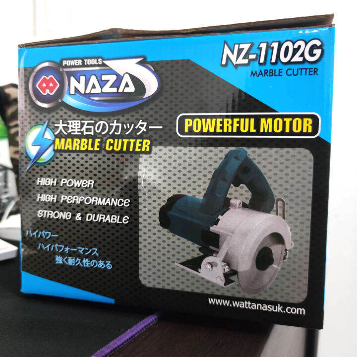 naza-เครื่องตัดหินอ่อน-nz-1102g-เครื่องตัดกระเบื้อง-220v-1480-วัตต์-เลื่อยวงเดือน-ตัดกระเบื้อง-ขนาด-4-นิ้ว-เลื่อยวงเดือนไฟฟ้า