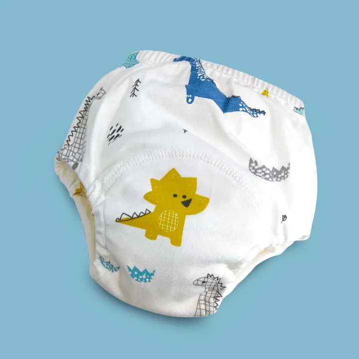 [Local Ready Stock]Baby Training Pants Cloth Diapers Washable 6 Layers