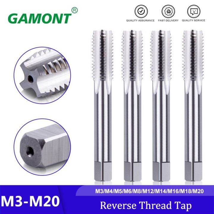GAMONT Reverse Thread Tap Inverted Thread Left Hand Thread Tapping Bit