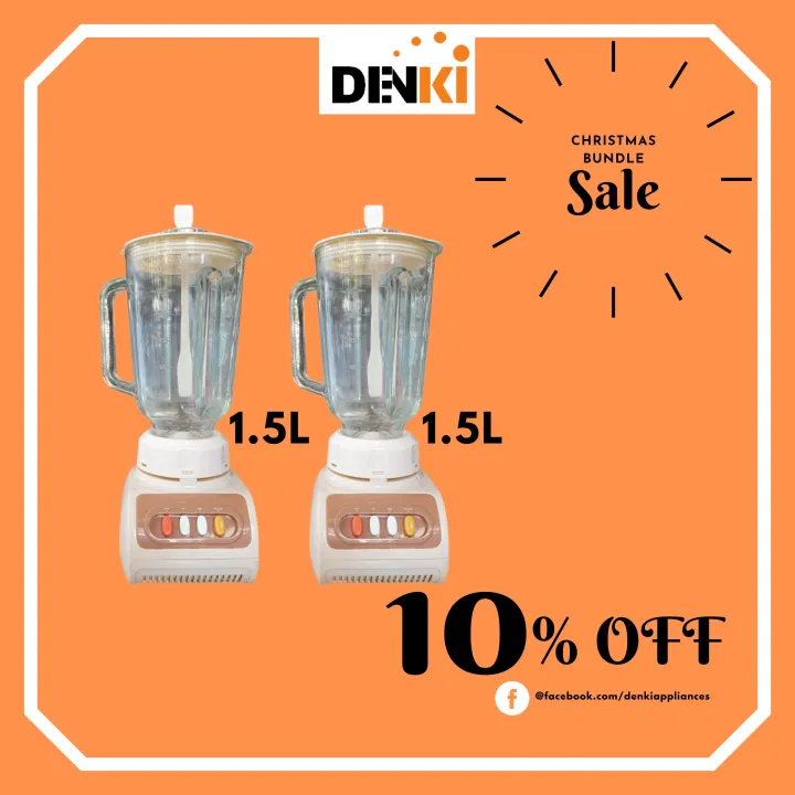 DENKI DEALS BLENDER + BLENDER Lazada PH