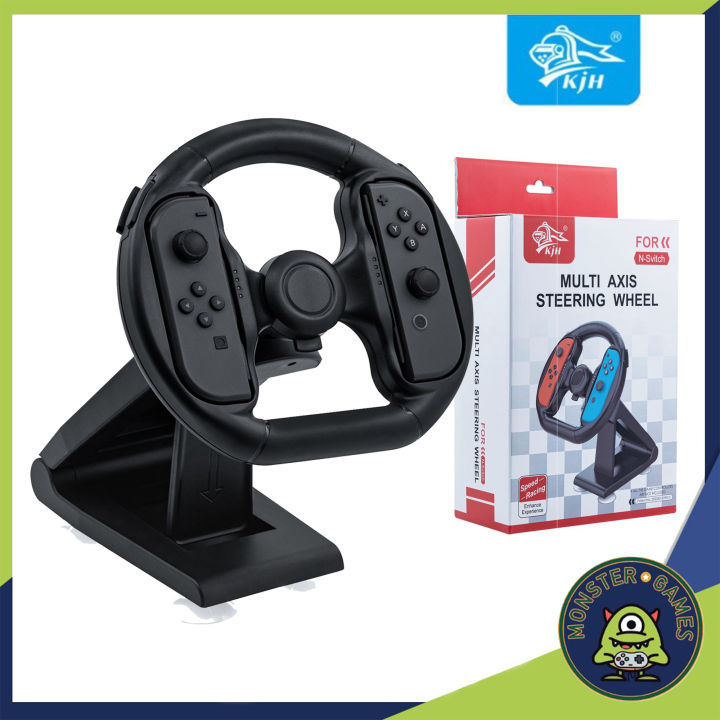 พวงมาลัย-joy-con-nintendo-switch-ยี่ห้อ-kjh-kjh-multi-axis-steering-wheel-พวงมาลัย-joy-con-พวงมาลัยจอยคอน-switch-พวงมาลัยขับรถ-switch-kjh-ns057