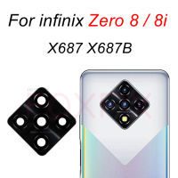 Kaca Belakang Kamera Belakang Belakang untuk Infinix Zero 8 8i X687 X687B Pelekat Penggantian