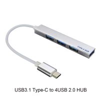 【Hot-Selling】 hengqinbi USB C HUB USB 3.1 HUB Type C แยก USB Thunderbolt 3 USB2.0 Dock อะแดปเตอร์สำหรับ Macbook Pro 13 15 Air Mi Pro Matebook