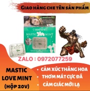 Kẹo phòng the DENTISTE MASTIC LOVE MINT Thái Lan cao cấp hương bạc hà tăng