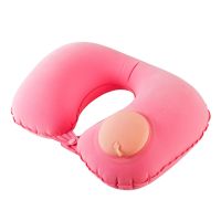 Inflatable Neck Pillow U Shaped Travel Pillow Neck Support Car Auto Accessories