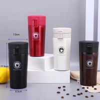 【YF】☎  380ml Cup Mug Layer Insulated Metal Outdoor Bottle