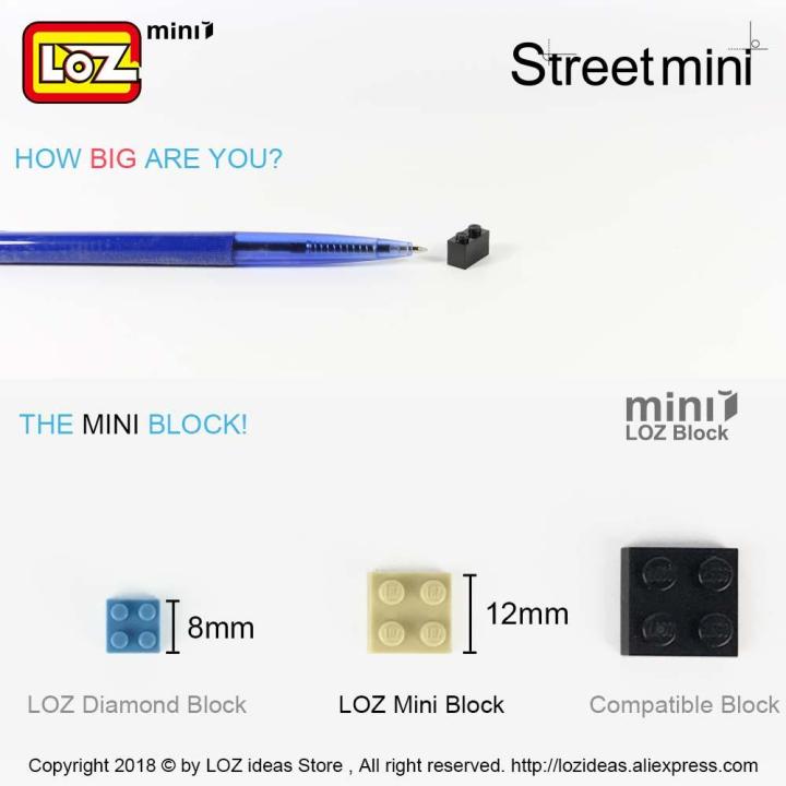 ตัวต่อเลโก้-ชุด-street-mini-โรงภาพยนต์-จำนวน-336-ชิ้น-loz-1635