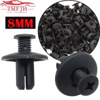 【CW】✚  10/20/30/40/50PCS Car 8mm Hole Plastic Rivets Fasteners Screw Fastener for