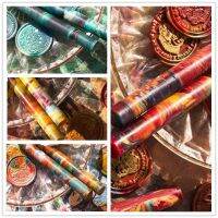 Ins Mixed Color Fire Paint Wax Strip Sealing Wax 4pcs Set Wedding Invitation Envelope Hand Account Decorative Fire Paint Seal