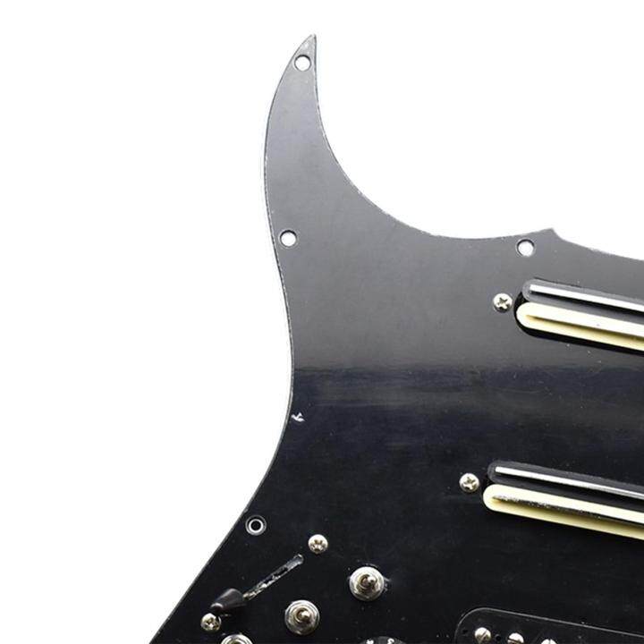 ดวงจันทร์ส้มโอ-pickguard-กีตาร์ไฟฟ้ารถกระบะซ้ายทนทานสำหรับอุปกรณ์เสริมกีต้าร์ไฟฟ้า