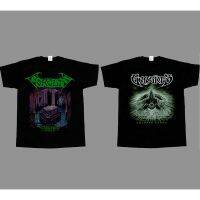 S - 4XL GORGUTS ถือว่าทรายสีตายเสื้อยืดสีดำใหม่