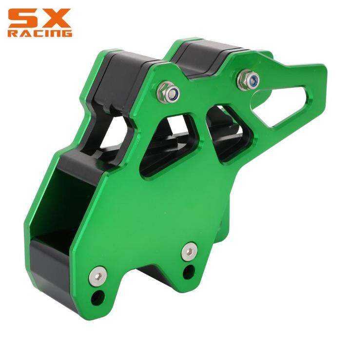 รถจักรยานยนต์-cnc-chain-guard-guide-protector-สำหรับ-kawasaki-klx250-klx-250-2006-2011-2012-2013-2014-2015-2016-2017-2018-2019-2020