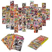 【CW】 50Pcs Anime Magazin Poster Abdeckungen Ästhetische Wand Collage Kunst Karte Dekoration für Manga Helle Farbe Wohnheim Schlafzimmer Wohnzimmer