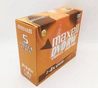 ขายส่ง Maxell DVD-RW DVD-RE บันทึกได้4.7GB 4X 120นาที5แพ็ค