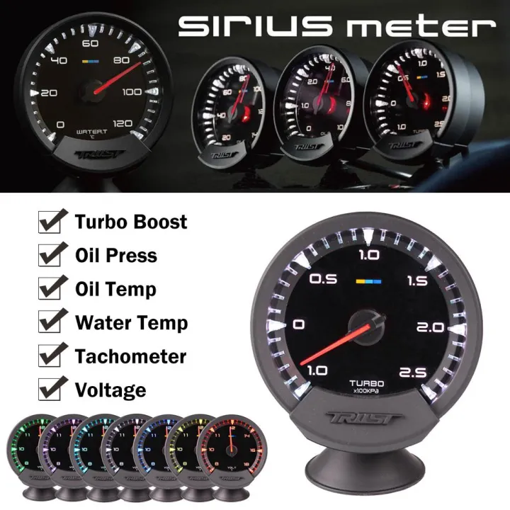 Racing Gauge DEFI Meter 12V Universal 2.5 Inch 60mm ADVANCE BF 15 Color