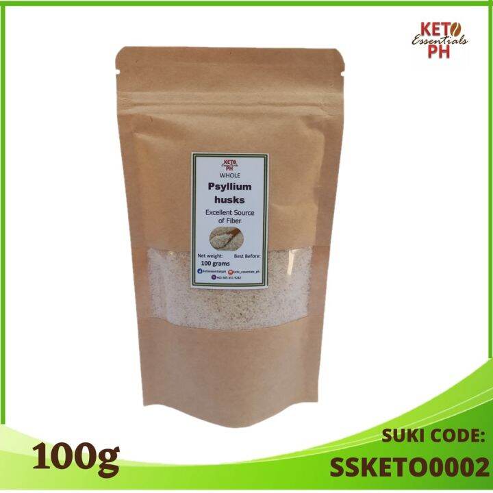 Psyllium Husk Whole 100g dietary fiber Lazada PH