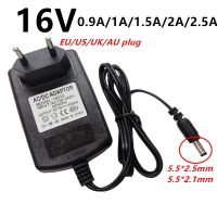 16V 16volt Universal AC DC Power Supply Adapter 0.9A 900mA 1A 1.5A 2A 2.5A 16V2A 5.5x2.1-2.5mm AC-DC Adaptor Adaptador Switch