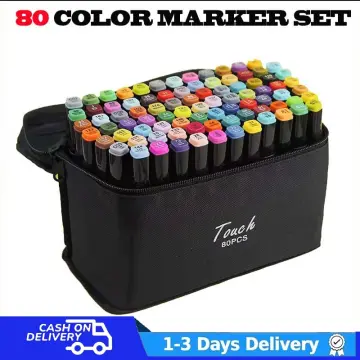 262/204/168/120/100/12 Colors Oily Art Marker Pen Set For Draw