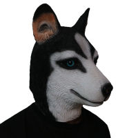 Husky Dog s Animal Head Full Face Dogs Halloween Party Cosplay เครื่องแต่งกายเทศกาลผู้ใหญ่หน้ากากของเล่นตลก Masquerade s