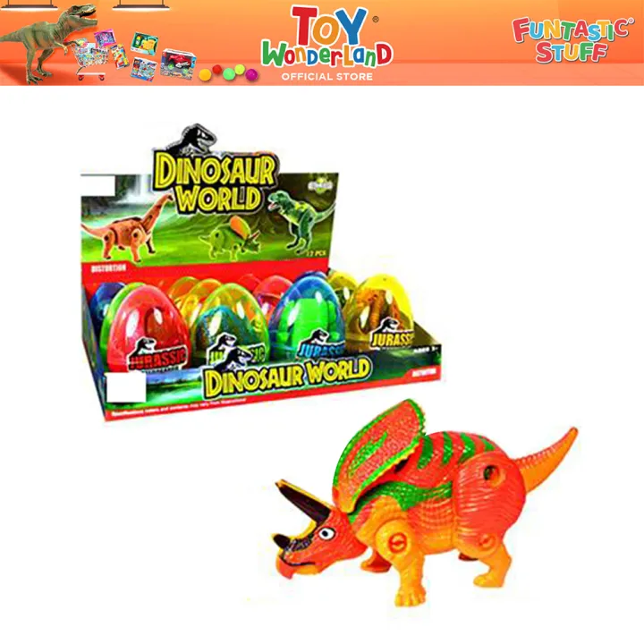 Toy Wonderland Transformable Dinosaur [COLOR & DINO MAY VARY], Toys for ...