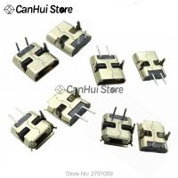 20Pcs Micro Usb 2Pin 90/180 degrees B Type Female Connector For Mobile Phone Micro Usb Jack Connector 2 Pin Charging Socket