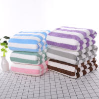 Simple Stripes Absorbent Quick Drying Bath Towel Sets Soft s Face Hand Towel Bathroom Microfiber Comefor Swim Bath Towel