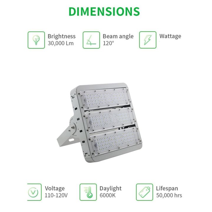 150w-led-floodlight-6500k-daylight-white-ultra-bright-and-ultra-thin-outdoor-work-lamp-ip66-waterproof-safety-lamp