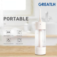 Non-Electric Oral Irrigator ทำความสะอาดฟัน Water Jet ฟันสุขภาพน้ำในครัวเรือนแบบพกพา Flossing LV190S Oral Irrigator