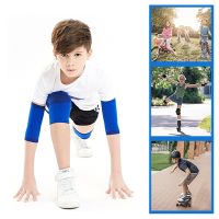 Children Knee Pads Elbow Support Set Summer Thin Anti fall Wrist Protector Sport Basketball Football Cycling Kid Protective Gear