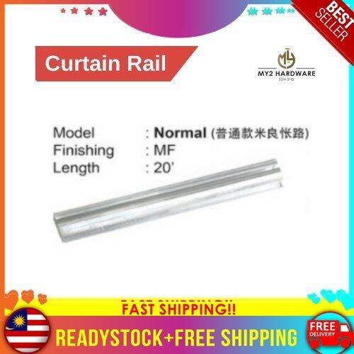 Normal Mf Single Set Curtain Rail / Besi Langsir Lazada
