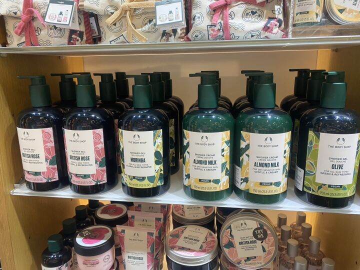 The body shop shower gel 750ml jumbo size Lazada.co.th