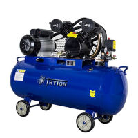 ปั๊มลมสายพาน 100 ลิตร 3 แรง 2 สูบ TRYTON รุ่น TT-100L-3HP ปั๊มลม ปั้มลมสายพาน