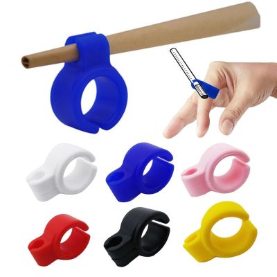 【YF】 Creative Silicone Cigarette Holder Ring Rack for Regular Smoking Accessories