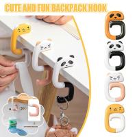 Cartoon Cute Student Bag Hook Portable Desktop Hanger Multifunctional Foldable Bag Hanger Hooks Backpack Y7X6