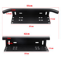 Offroad Front Rear Bumper License Plate Holder for Car Number Plate Frame Led Light Bar Working Lights Mount Brackets