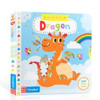 My Magic Dragon My Magic ไดโนเสาร์กระดาษแข็งกลไกการทำงาน Book ดึงสไลด์หนังสือกิจกรรม My Magic Series เด็ก Early Education สมุดวาดภาพระบายสีสำหรับเด็กสามารถ T Tear 3-6ปี