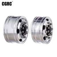 CNC Aluminum Alloy Rear Rim Front Widen Rim 20mm 25mm For 1/14 Tamiya RC Car Tow Trailer Truck Man Scania R620 Actros