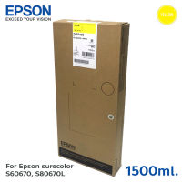 ตลับหมึกแท้ Epson Sure Color SC-S60670L/S80670L Ink Cartridge -T45P400 Yellow (T45P400 สีเหลือง 1500ml.