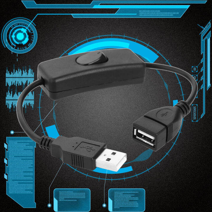 สายเคเบิลสวิตช์เปิดปิด-usb-2-0สายต่อขยายชาย-หญิง