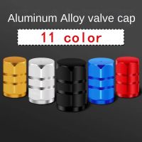 NEW Universal Aluminum Alloy Car Wheel Tire Valve Caps Tyre Rim Stem Covers Airdust Waterproof For Automobiles Motorcycles BikesAdhesives Tape