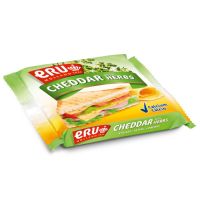 ?Food for you? ( x 1) ERU Procesed Cheese Slices 150g. อีอาร์ยู เชดด้าสไลส์แท้ๆนำเข้าจากเนเธอร์แลนด์ มีให้เลือก 2 รสชาติ Cheddar Herbs [ER23]