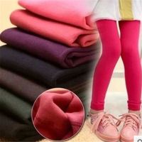 Honnyzia Shop ShapeU Fashion Childrens Soft Fleece Leggings Girls Korean Trousers With Velet Pants Childrens Clothing For Children