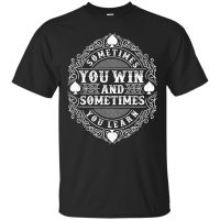 You Win Or Learn T-Shirt, Motivation Shirt, Entrepreneur Quote New Fashion Cool Casual T Shirts Fashion Summer Paried T Shirts