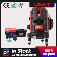 LM520LD วัดระดับเลเซอร์ UNI-T LM530LD LM550LD 2/3/5ผ้าลินินลายกากบาทปรับระดับเอง360หมุนได้3D เลเซอร์สีเขียวเครื่องมือปรับระดับกลางแจ้ง