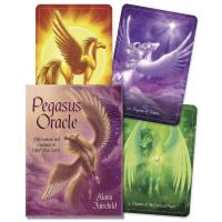 Pegasus Oracle Cards เกมกระดานภาษาอังกฤษเต็มรูปแบบปาร์ตี้ครอบครัวเล่นไพ่เกม Oracle