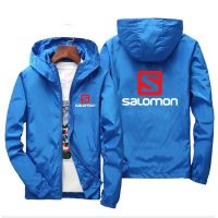 เสื้อแจ็คเก็ตลำลองสำหรับผู้ชาย,ใหม่ Jaket Baseball 2 Salomon คุณภาพสูง Jaket Baseball กลางแจ้งแฟชั่นสำหรับผู้ชาย